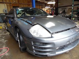 2002 MITSUBISHI ECLIPSE GT GRAY COUPE 3.0L AT 193887